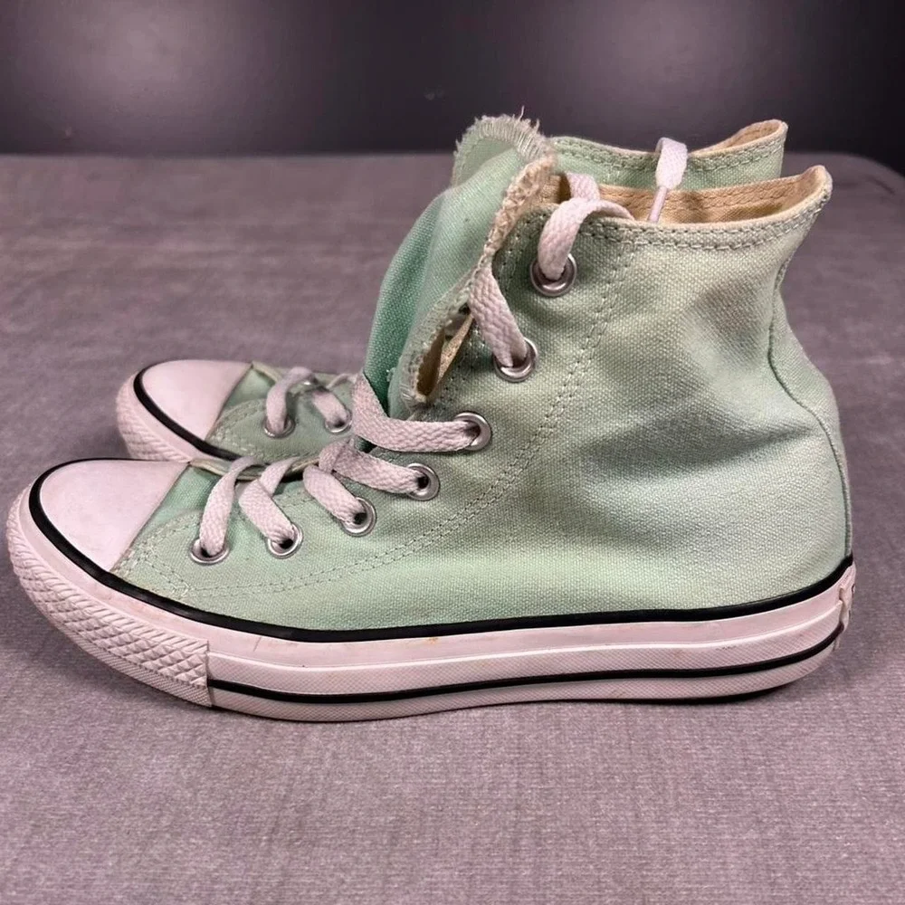 Converse Chuck Taylor All Star High Top Mint Green Sneakers Mens 5 Womens 7